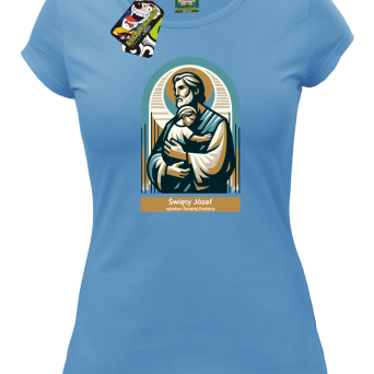 Święty Józef - koszulka damska