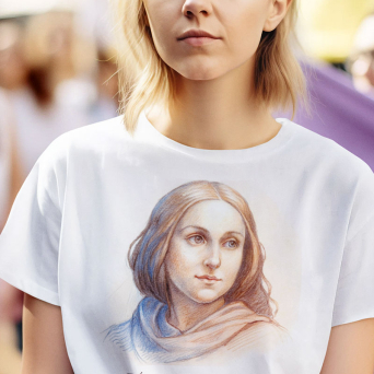 Święta Teresa z Lisieux Mała Teresa - koszulka damska