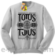 Totus Tuus - Bluza męska standard bez kaptura melanż