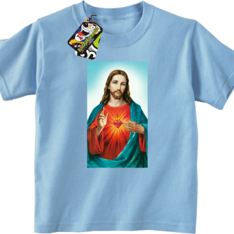 Serce Jezusa - koszulka dziecięca