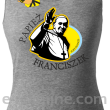 Papież Franciszek Pope Francis Bądźcie Błogosławieni - Top damski melanż 
