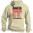 BABCIA - Jednoosobowa działalność gospodarcza - Bluza z kapturem beżowa 