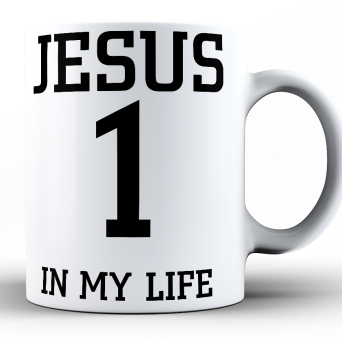 jesus 1 in my life - kubek ceramiczny