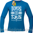 Totus Tuus - Longsleeve męski niebieski