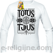 Totus Tuus - Longsleeve męski biały