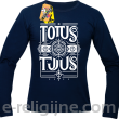 Totus Tuus - Longsleeve męski granatowy