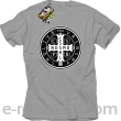 Krzyż Świętego Benedykta - Cross Saint Benedict - koszulka męska melanż 
