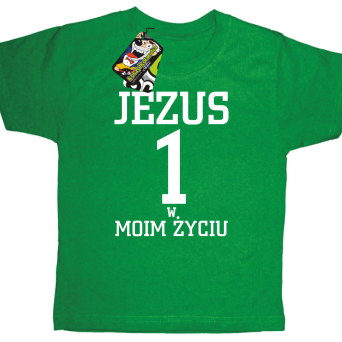 Jezus 1 w moim życiu - koszulka dziecięca