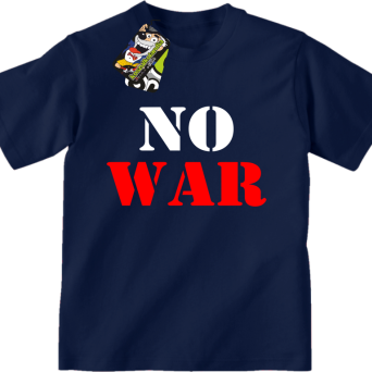 No War - koszulka dziecięca