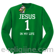 Jesus 1 in my life - bluza męska STANDARD bez kaptura -13