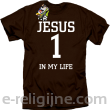 Jesus 1 in my life - koszulka męska -5
