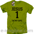 Jesus 1 in my life - koszulka męska -15
