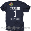 Jesus 1 in my life - koszulka męska -16