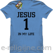 Jesus 1 in my life - koszulka męska -4