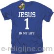 Jesus 1 in my life - koszulka męska -9