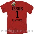 Jesus 1 in my life - koszulka męska -11