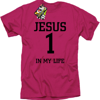 Jesus 1 in my life - koszulka męska
