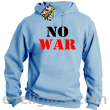 No War - bluza męska z kapturem -14