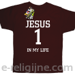 Jesus 1 in my life - koszulka dziecięca -8