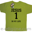 Jesus 1 in my life - koszulka dziecięca -9