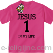 Jesus 1 in my life - koszulka dziecięca -12