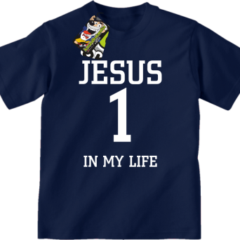 Jesus 1 in my life - koszulka dziecięca