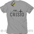 Cristo - koszulka męska -1