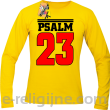 Psalm 23 - Longsleeve męski - żółty