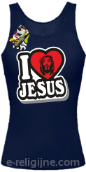 I love Jesus StickStyle - top damski 