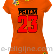 Psalm 23 - koszulka damska - pomarańczowa