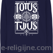 Totus Tuus - Longsleeve dziecięcy granatowy