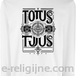 Totus Tuus - Longsleeve dziecięcy biały