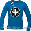 Krzyż Świętego Benedykta - Cross Saint Benedict - longsleeve męski niebieski