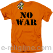 No War - koszulka męska -6