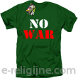 No War - koszulka męska -10
