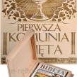 Pamiątka z okazji przyjęcia Sakramentu Komunii czy Chrztu, takiej która zostanie z dzieckiem na długie lata, to ta BIBLIA z grawerem  jest doskonałym wyborem