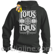 Totus Tuus - Bluza męska standard z kapturem szary
