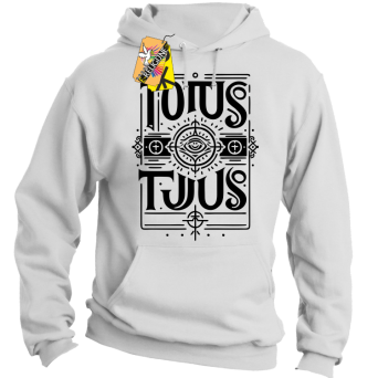 Totus Tuus - Bluza męska standard z kapturem
