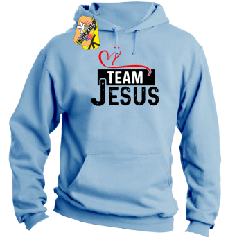 Team Jesus - bluza męska z kapturem