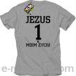 Jezus 1 w moim życiu - koszulka męska -1