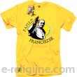 Papież Franciszek Pope Francis Bądźcie Błogosławieni - koszulka męska żółta 