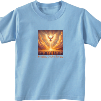 Przyjdź Duchu Święty - Koszulka dziecięca