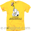 Pokolenie Jana Pawła II Wymagajcie od Siebie - koszulka męska żółta 