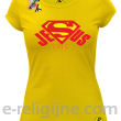 Jesus Christ SuperJesus - koszulka damska żółta