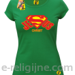 Jesus Christ SuperJesus - koszulka damska zielona