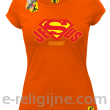 Jesus Christ SuperJesus - koszulka damska pomarańczowa