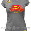 Jesus Christ SuperJesus - koszulka damska szara