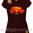 Jesus Christ SuperJesus - koszulka damska brązowa