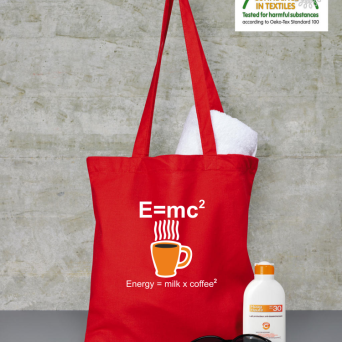 E=mc2 - energy = milk*coffee2 - Torba EKO