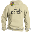 Cristo - bluza męska z kapturem -5